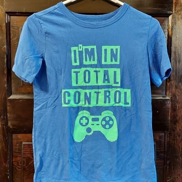 Osh Kosh tee Size 10-12 blue boys - Picture 3 of 6